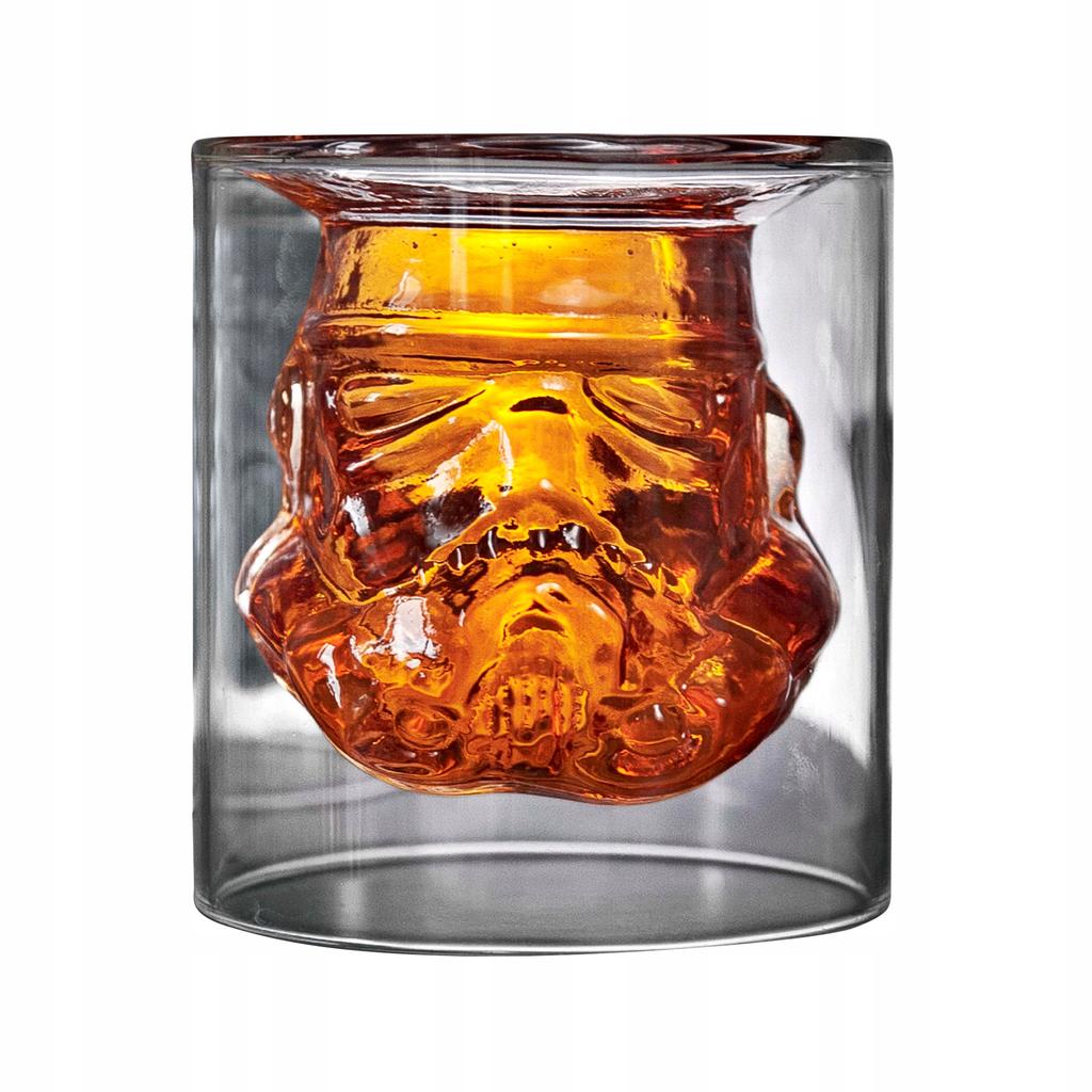 Stormtrooper Glass 150ml Star Wars Thick Helmet-Shaped Glass