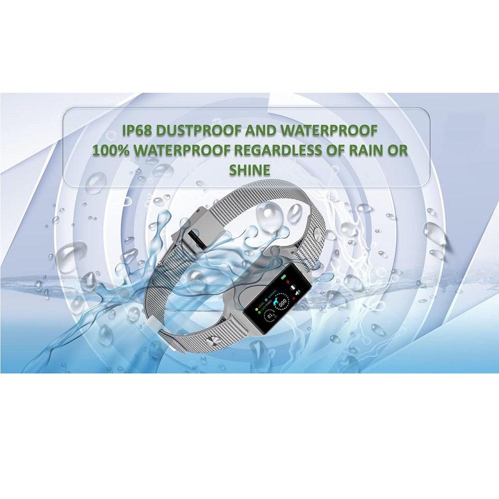 1PC Touchscreen Automatic Anti Bark Dog Collar Control Collar Intelligent Humane