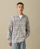 Avirex Long Sleeve Cotton Linen Ombre Size Light Size Size Men's Shirt, XL, Gray, 023, 783-3120014, L/S/C/L, A/DINER.