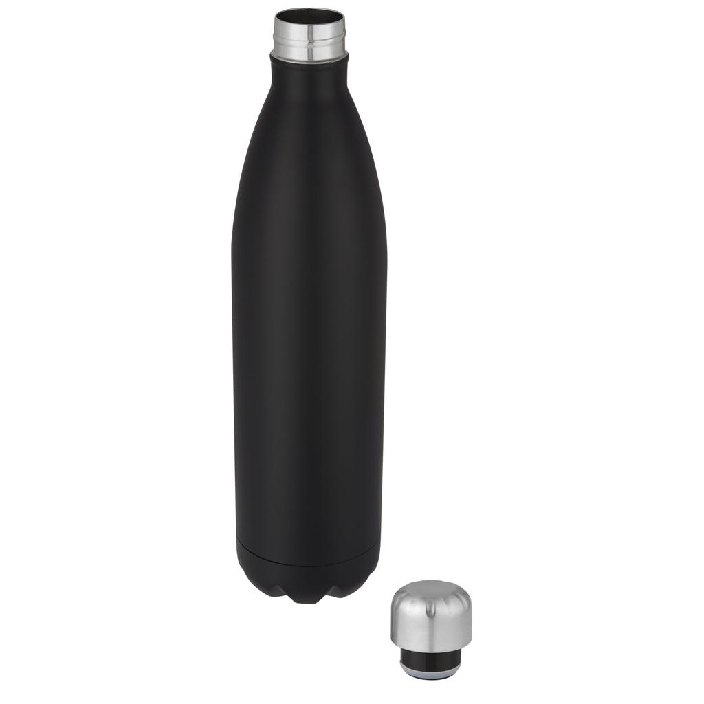 Bottle, Stainless Steel Insulated Vacuum 1L "Cove" Deep Black