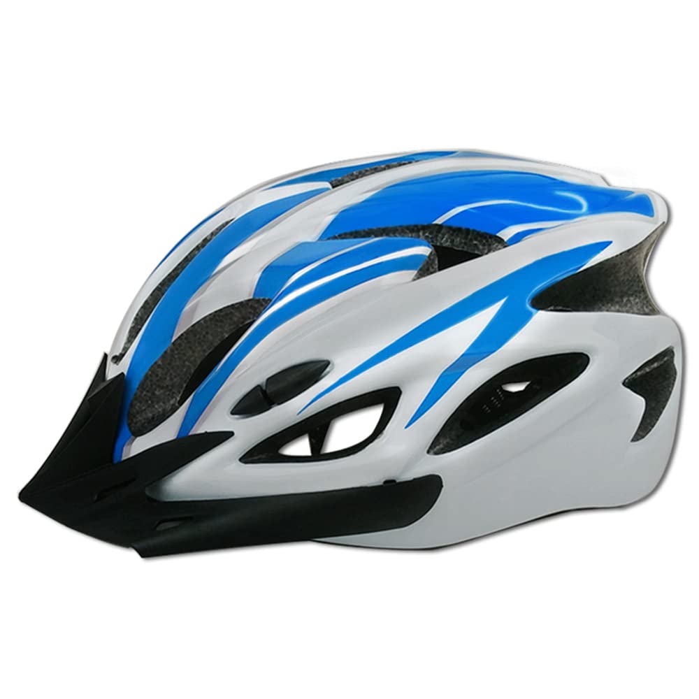 kufun Road Bike Helmet Bicycle Adult Unisex Cycling Adjustable (Blue)