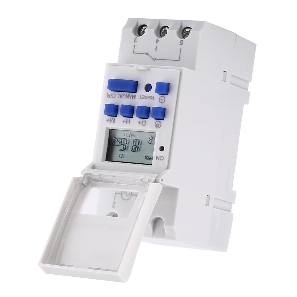 LCD Display 7 Days Programmable Electronic Relay Time Switch 16on&8off Timer(AC110V)