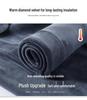 Women's Casual High Waist Slim Fit Banana Drape Sweatpants - Extra Long, Straight Leg Chenille Fleece for Autumn/Winter