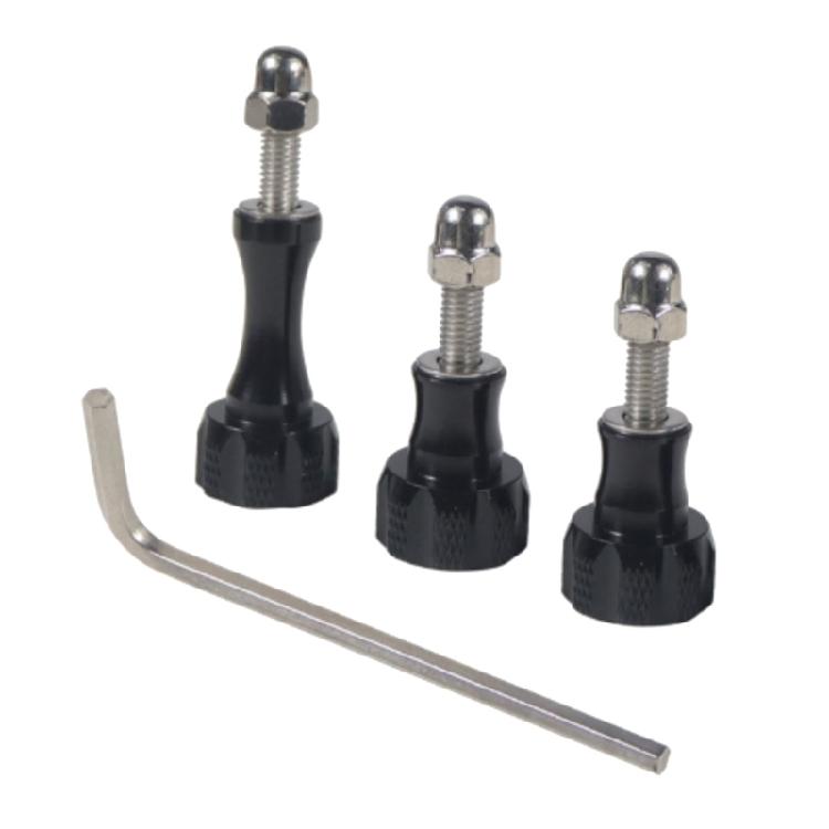 

4pcs Multipurpose Long And Short Sturdy Metal Thumbscrews In Assorted Color Convenient for Cameras Devices Use 1 чёрный
