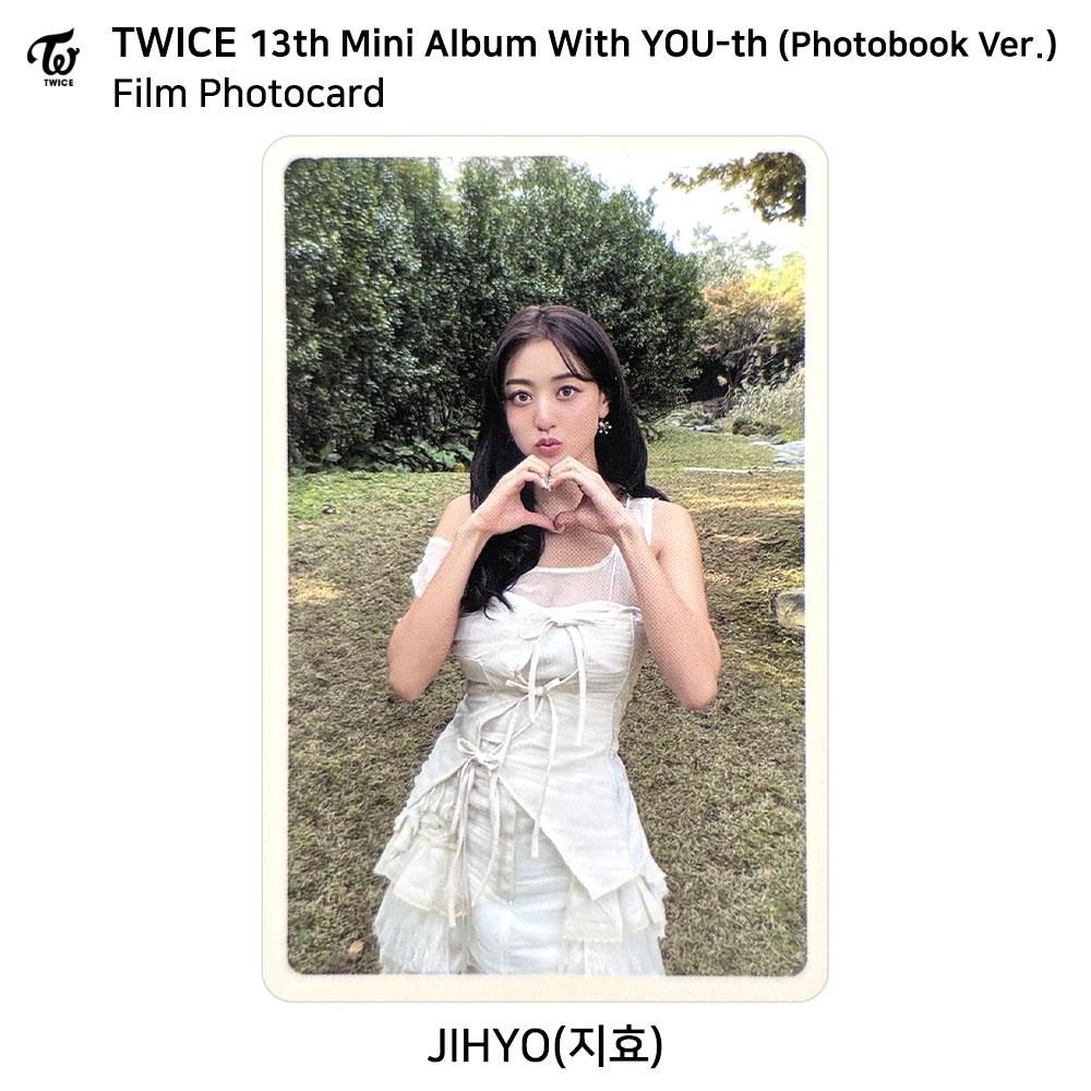 Twice 13th Mini Album With YOU-th Youth Photocard Poster Film Sticker Jihyo KPOP K-POP