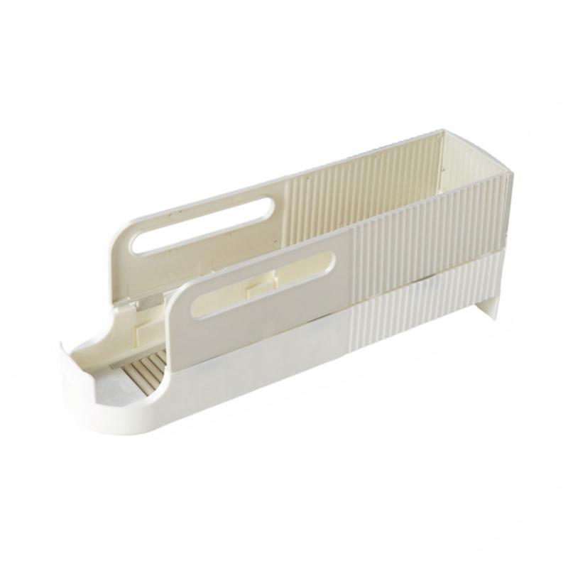 Innovative Drink Bottle Rack Beverages Dispenser For Refrigerator And Countertop Featuring Smooth Slide Out Mechanism