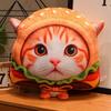 Cat Fan Cute 3d Plush Cat Pillow Soft Sofa Cushion Gift For Girls