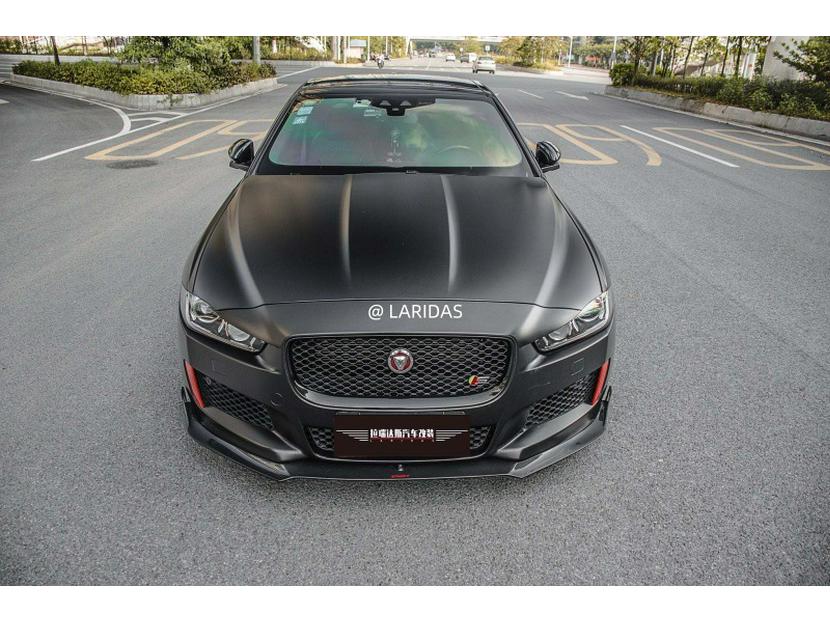 Jaguar XE 2015-2019 Carbon Fiber Body Kit: Front Lip & Rear Diffuser Accessories
