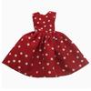 Fashion Polka Dot Skirt Handmade Casual Wear Striped Dresses Girl Gift DIY Accessories Girl Dresses Clothes for 30cm