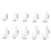 50Pcs Long Shank Fish Hooks Long Shank Fishing Baits Hooks Fishing Lures Hooks  Freshwater Fishing
