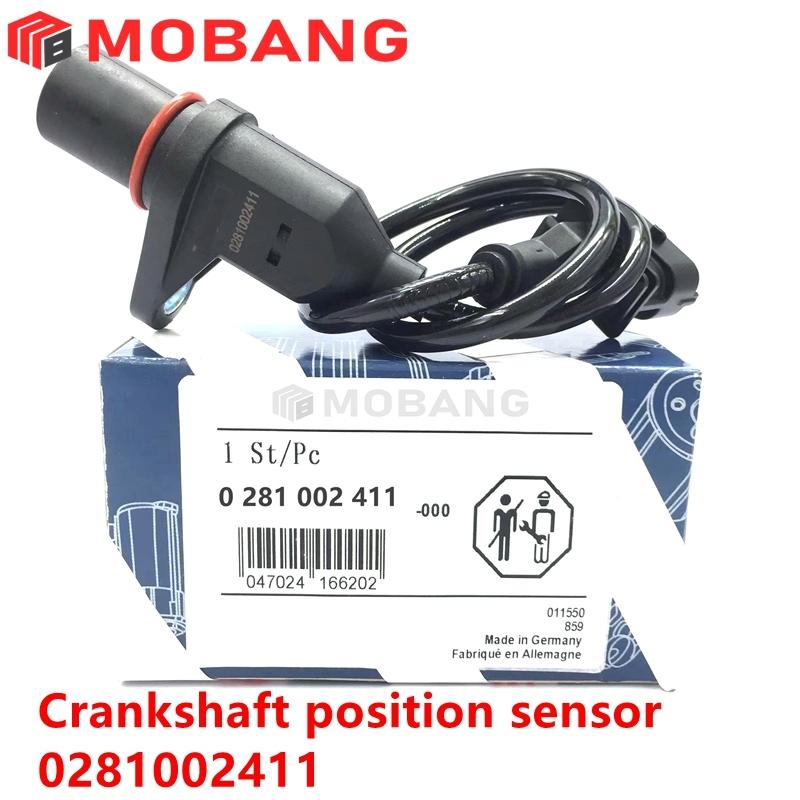 0281002411  Crankshaft Position Sensor With Original Box For  For Ford F-250 Iveco Euro Cargo 0281002411