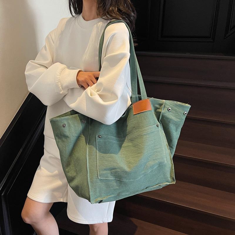 Women's Denim Shoulder Bag Large Capacity Tote Bag