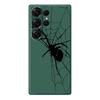 For Samsung Galaxy S25 Ultra Case Spider Pattern Printing Straight Edge TPU Phone Back Cover