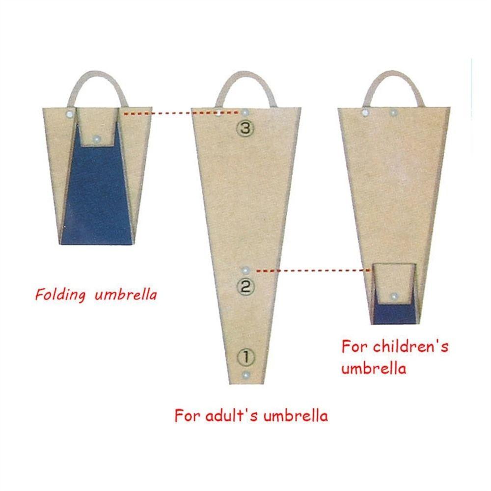 Hanging Long Bag Umbrella Holder Bag Umbrella Carrier Wet Rain Umbrella Umbrella Storage Cover