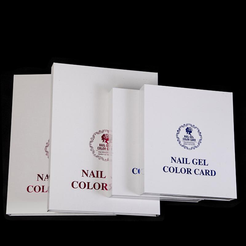 Manicure Tool False Nail Color Book Color Display Nail Art Gel Polish Color Card Nail Color Chart