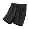 Μεγάλο Μέγεθος L-8XL Ανδρικό Σορτς Υψηλής Ελαστικότητας από Παγωμένο Μετάξι, Αθλητικό Πεντάκωλο Παντελόνι, Καλοκαιρινό Λεπτό Παραλιακό Παντελόνι