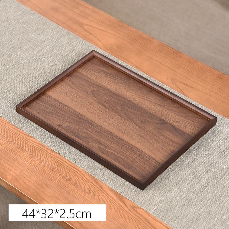 MOLUONA Walnut Wood Tea Serving Tray