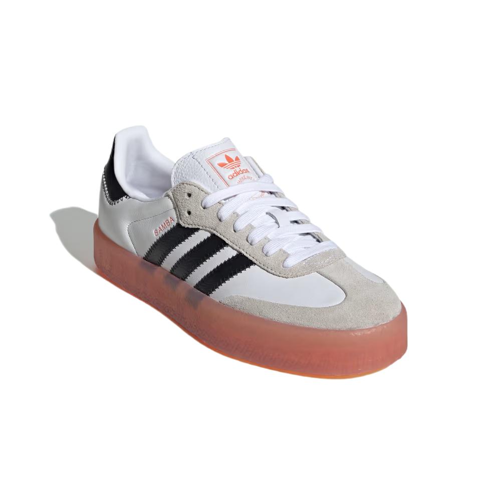Adidas Sambae White Black Semi Coral Women Sneakers Cloud-White Core-Black JI3072