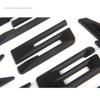 3D ABS Black Chrome Letters For Cars Rear Trunk Emblem Badge For X6 Logo BMW X6 E71 F16 E72 G06 Stickers Lettering Accessories GP6