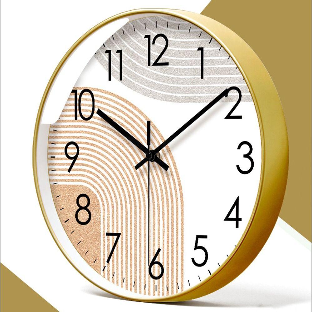 Nordic Style Wall Hung Clock Simple Silent Wall Clock Mute Clock Hanging Clock  Living Room