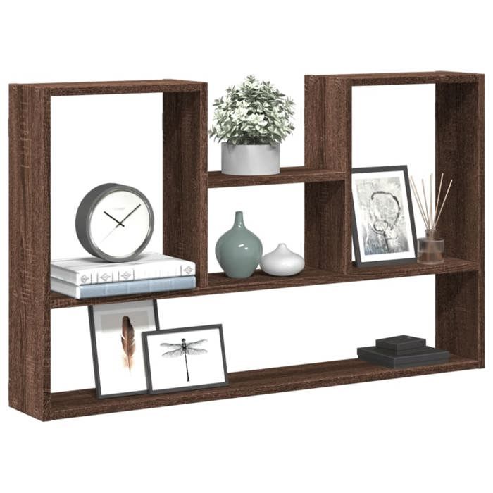 VidaXL Étagère murale chêne marron 99x15x60 cm bois d'ingénierie 853242