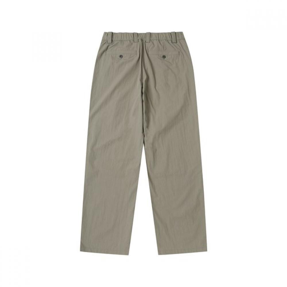 Customellow Beige One Tuck Double Knee Pants