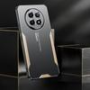 Aluminum Alloy Metal Hard Cover for Realme 13 Pro Plus 12X 12 Plus Matte Back Cover Silicone Shockproof Full Case for OPPO Realme13 4G 12 Pro Plus