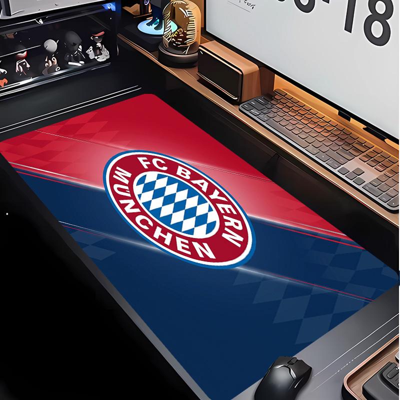 Tappetino per Mouse con Motivo Calcio Bayern Monaco No?Tappetino Mouse da Gioco Antiscivolo con Base in Gomma per Scrivania Ufficio Casa