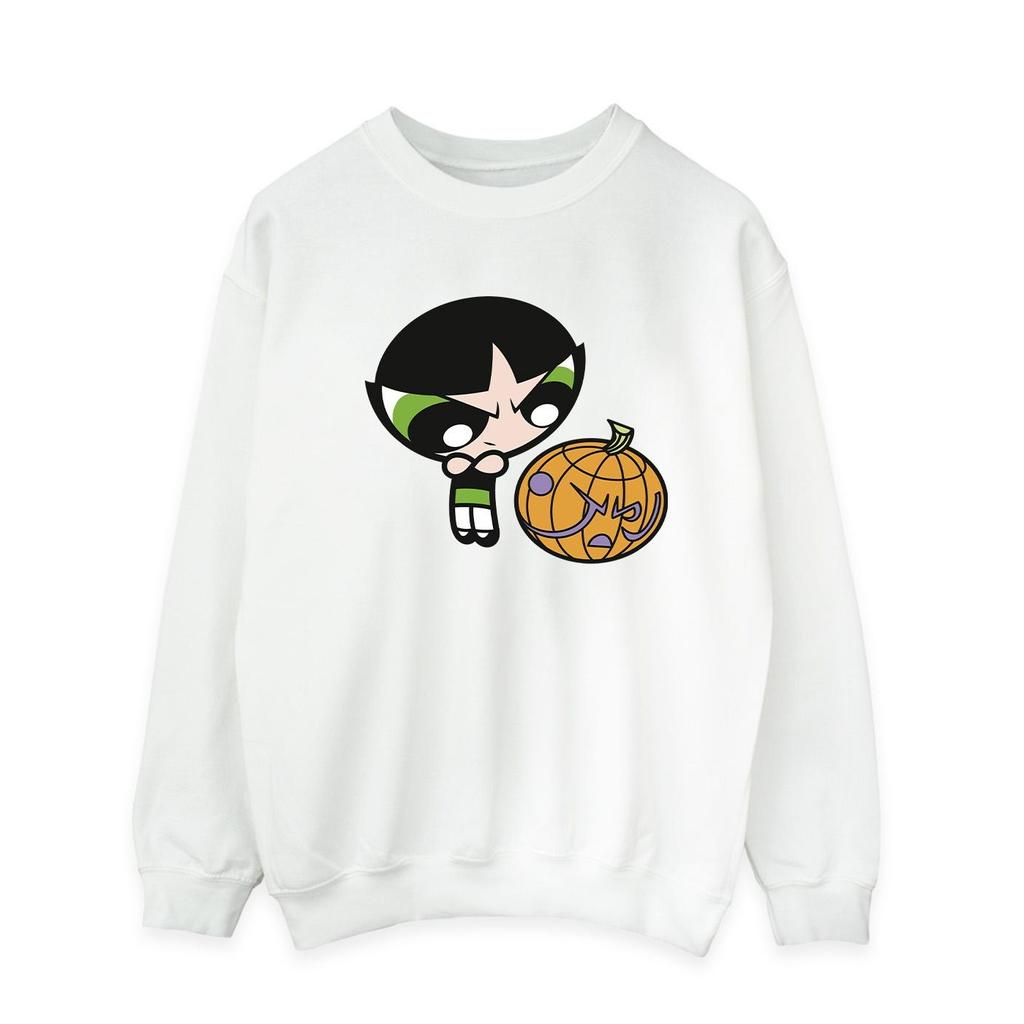 The Powerpuff Girls Mens Girls Buttercup Pumpkin Sweatshirt