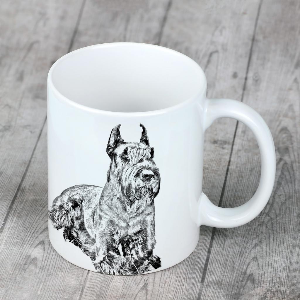Schnauzer I - Cup with a Dog, Cute Cup with Graphics, a Gift with Your Photo from the Art-Dog Brand
