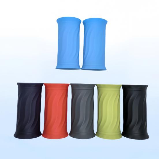 1/2Pcs Angled Barbell Grips Anti-Slip Ergonomic Weightlifting Handles Reduce Joint Stress Bench Press Biceps Triceps Arm Training Dumbbell Grip