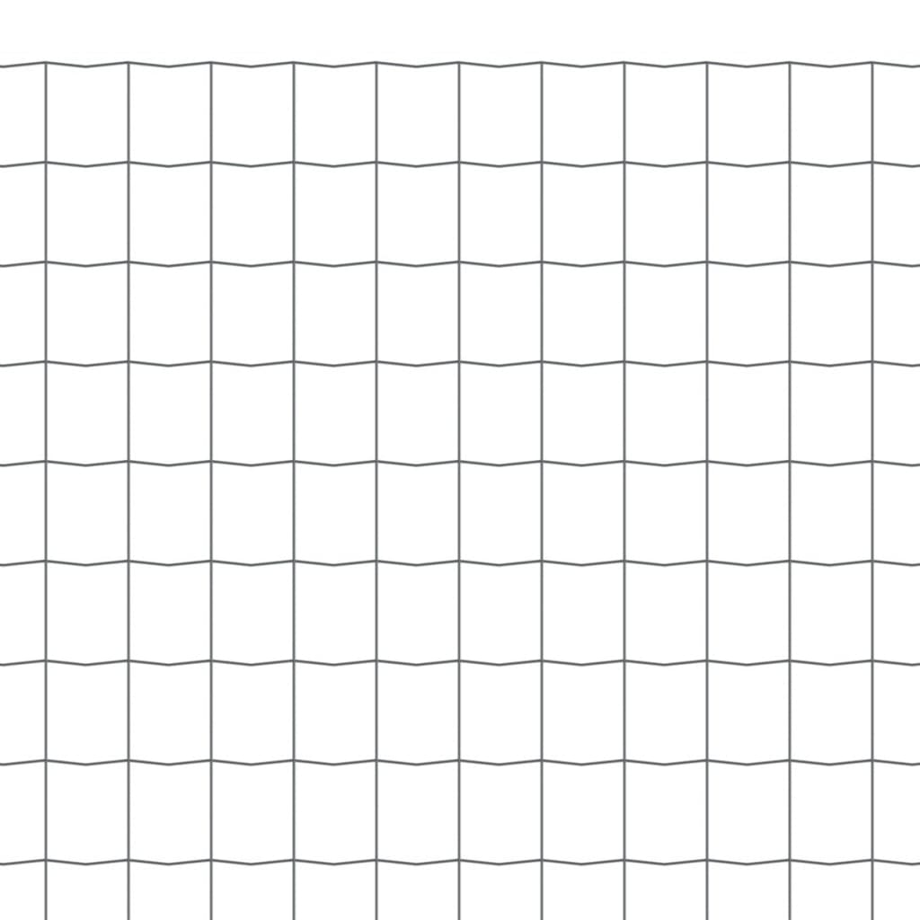 Euro Fence Steel 10 x 1.5 m Gray