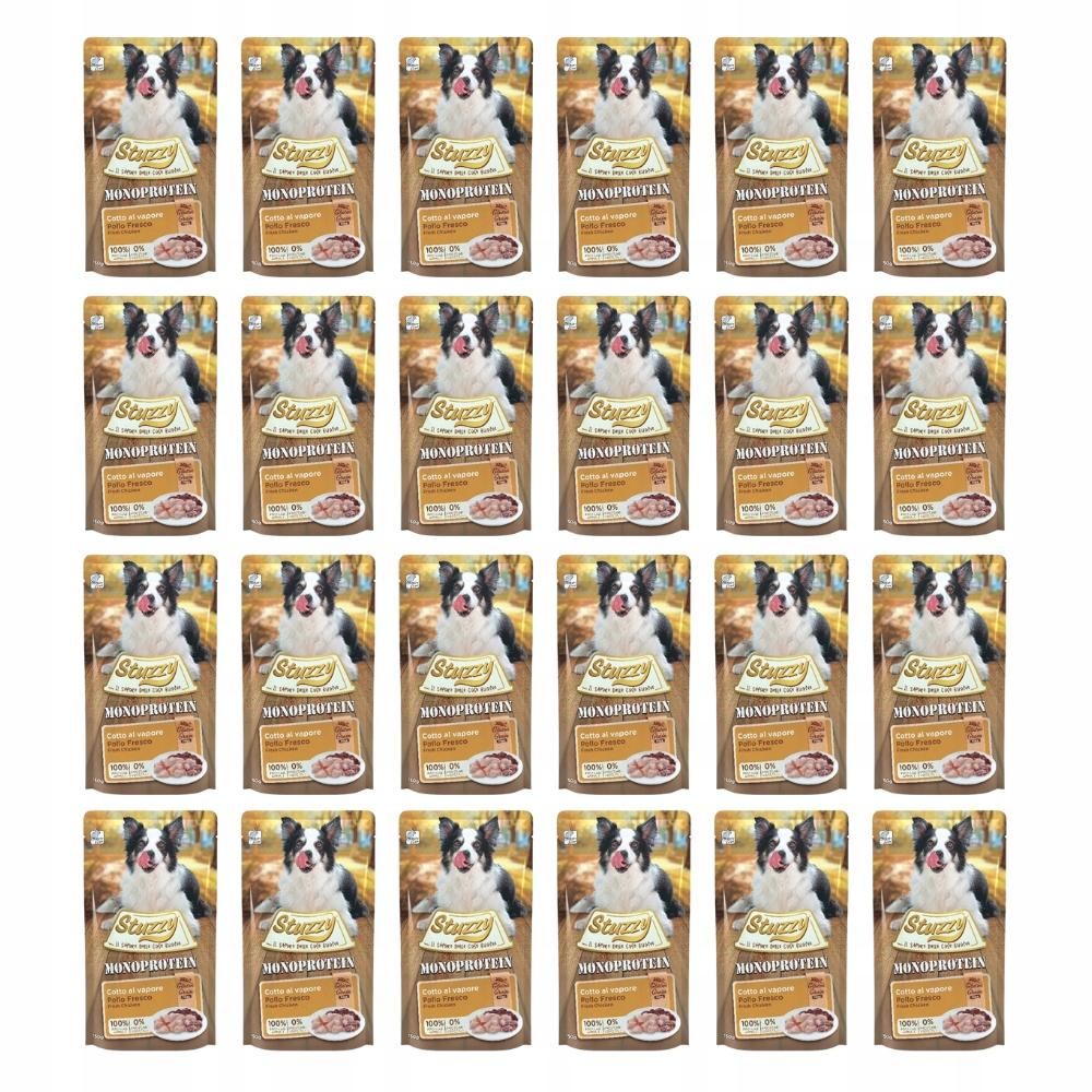 STUZZY Pouch Grain Free Monoprotein FRESH Chicken 24x150g