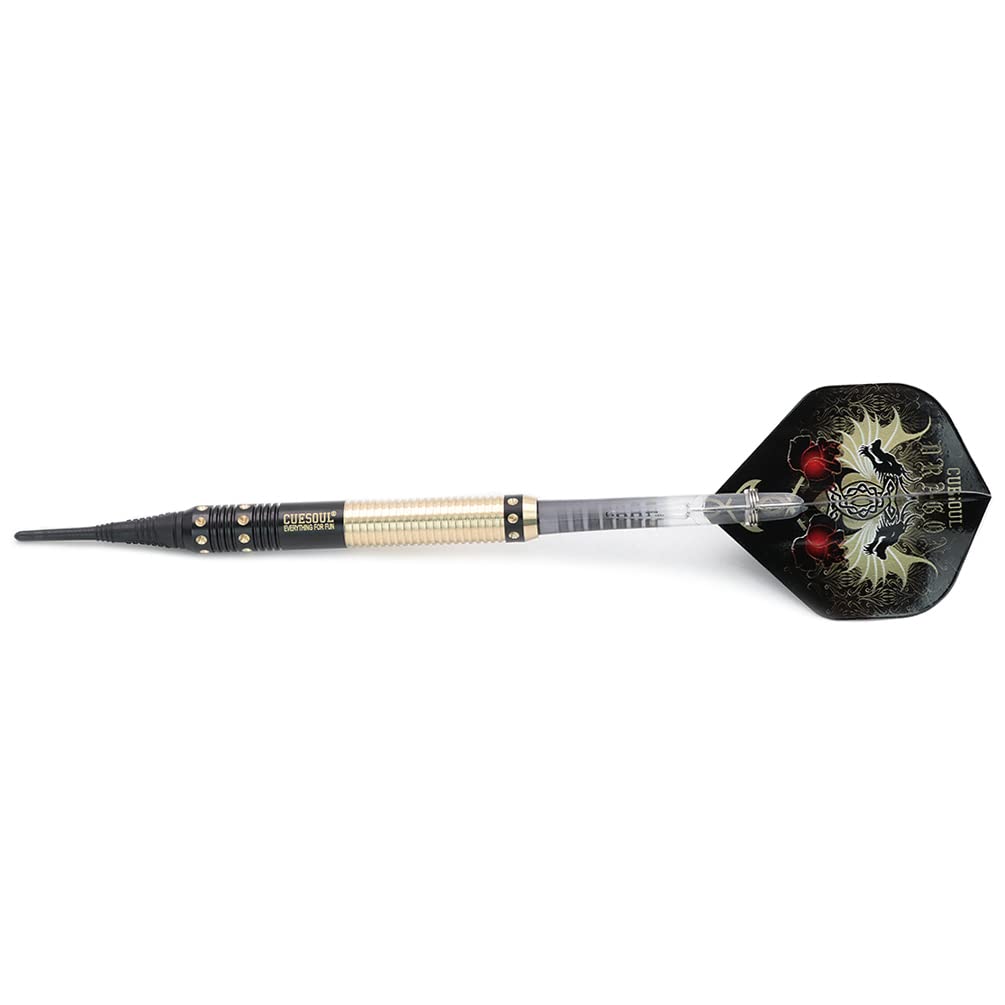 CUESOUL Dragon Deluxe Soft Tip Darts Set, 16g (B1104)