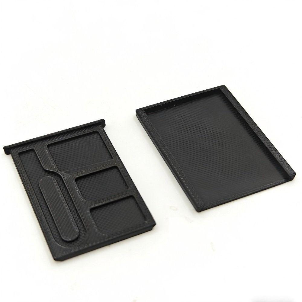 1PCS with Eject Pin 3D Printed SIM Card Storage Box Shockproof 2-Slots SIM Card Memory Card Storage 1-Slot TF Card