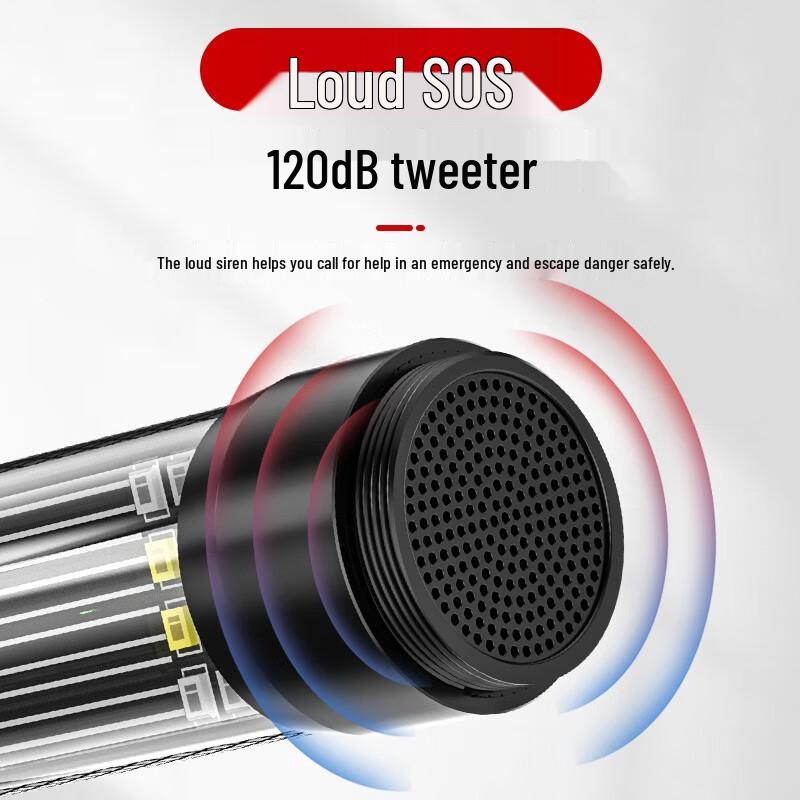 SHENYU Solar Rechargeable Multifunctional Flashlight