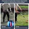 Heavy-Duty Trimmer Grip Stainless Steel Weeding Machine Grip Lawn Mower Handle Grip  Lawn Care