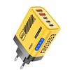 240W GaN Charger Adapter 5 Port Desktop Charger Adapter 3PD 2USB Fast Charger Adapter  Home Use