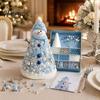 Handmade Gift for Craft Lovers DIY Beaded Tree Kit Adults, Christmas Bead Kit, Ornament Crafting Set 3D Holiday Tabletop Mantel Decoration Festive