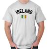 Ireland Country Flag International Travel Womens or Mens Crewneck T Shirt Tee
