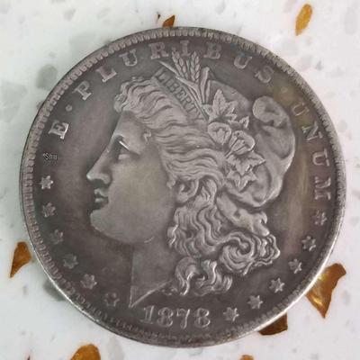 Verze S Imitace 28letý Antický Stříbrný Dolar Morgan