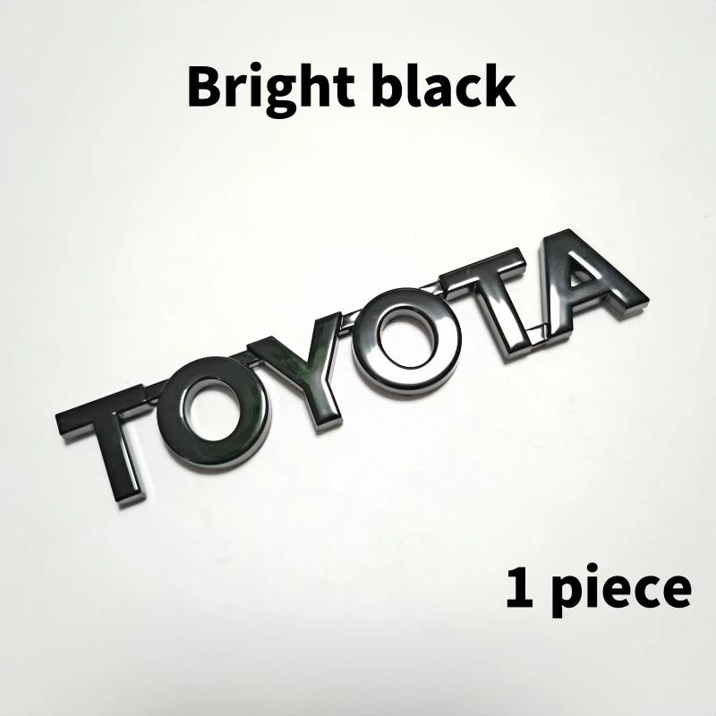 

3D Toyota Car Emblem Badge Decals For Toyota Corolla Camry RAV4 Yaris CHR Auris Hilux Auto Styling Sticker Accessories 11.5 cm X 2 cm