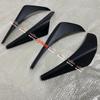 Mitsubishi EVO7-9 VOLTEX Fiberglass Front Bumper Kit: 4PCS Wind Deflectors & Small Spoilers, 36mm Thick.