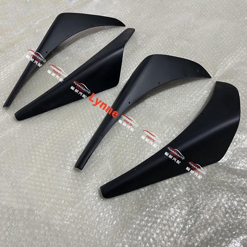Mitsubishi EVO7-9 VOLTEX Fiberglass Front Bumper Kit: 4PCS Wind Deflectors & Small Spoilers, 36mm Thick.