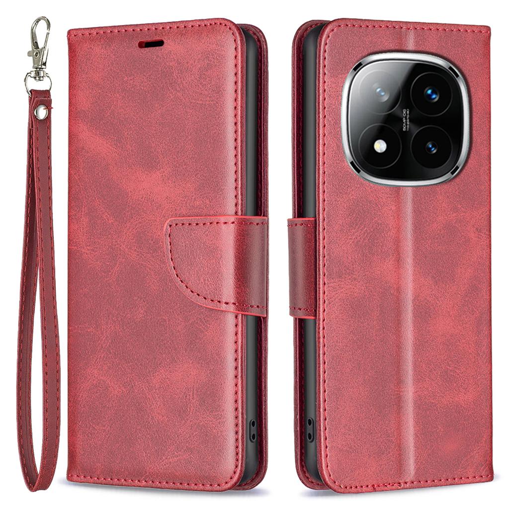 For Xiaomi Redmi Note 14 Pro 4G Case Shockproof PU Leather Cover with Wallet Card Slots