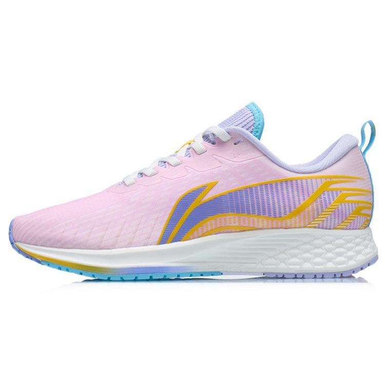 

New LiNing Red Hare 1 Shock Absorbers Rebound Low Top Running Shoes Women s Peachy Pink ARMR022-5 36