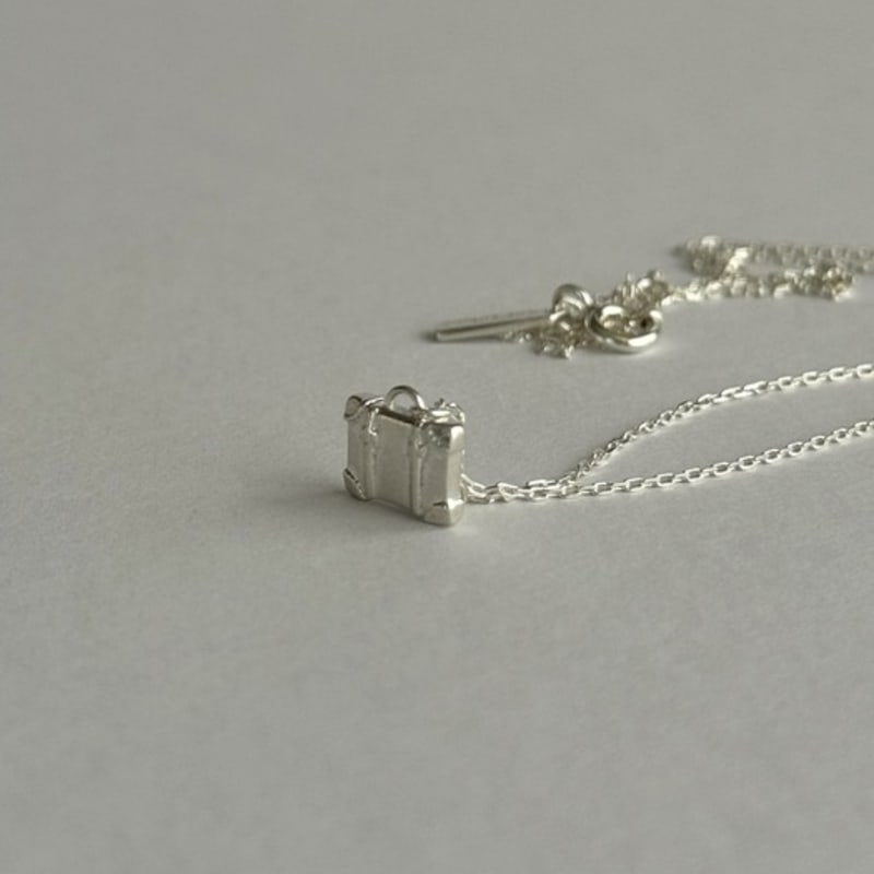 THE BORING mini bag necklace