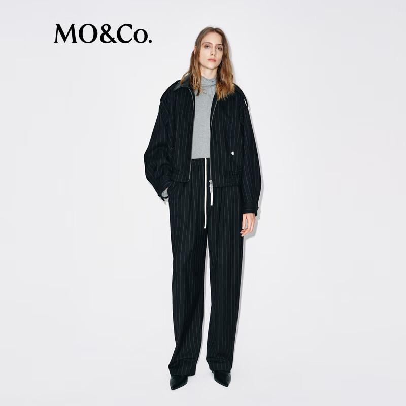 

MO&Co. Women s Striped Wool Sweater M / 165