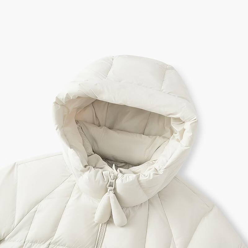 EICHITOO Women's Mid-length Hooded Down Jacket