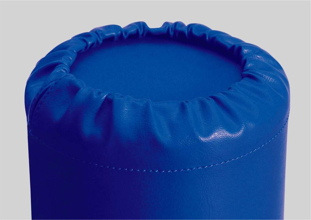 Masážní válec NISHI, protahovací myofasciální uvolňovací válec, lopatka, peelingová tyč, NT7991 modrá (Nishi Sports)